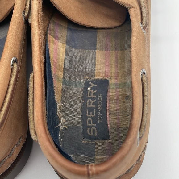 Sperry - Docksiders - Leather Light Brown - 7.5 - Picture 9 of 11